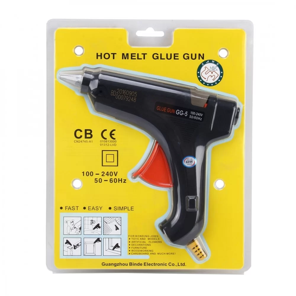 Picture of 100-240V 60W High Temperature Adhesive Art Craft Hot Melt Glue Gun